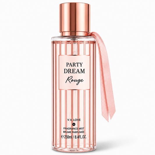 SPLASH PARTY DREAM ROUGE V.V. LOVE 250 ML – AROMA DULCE Y FEMENINO
