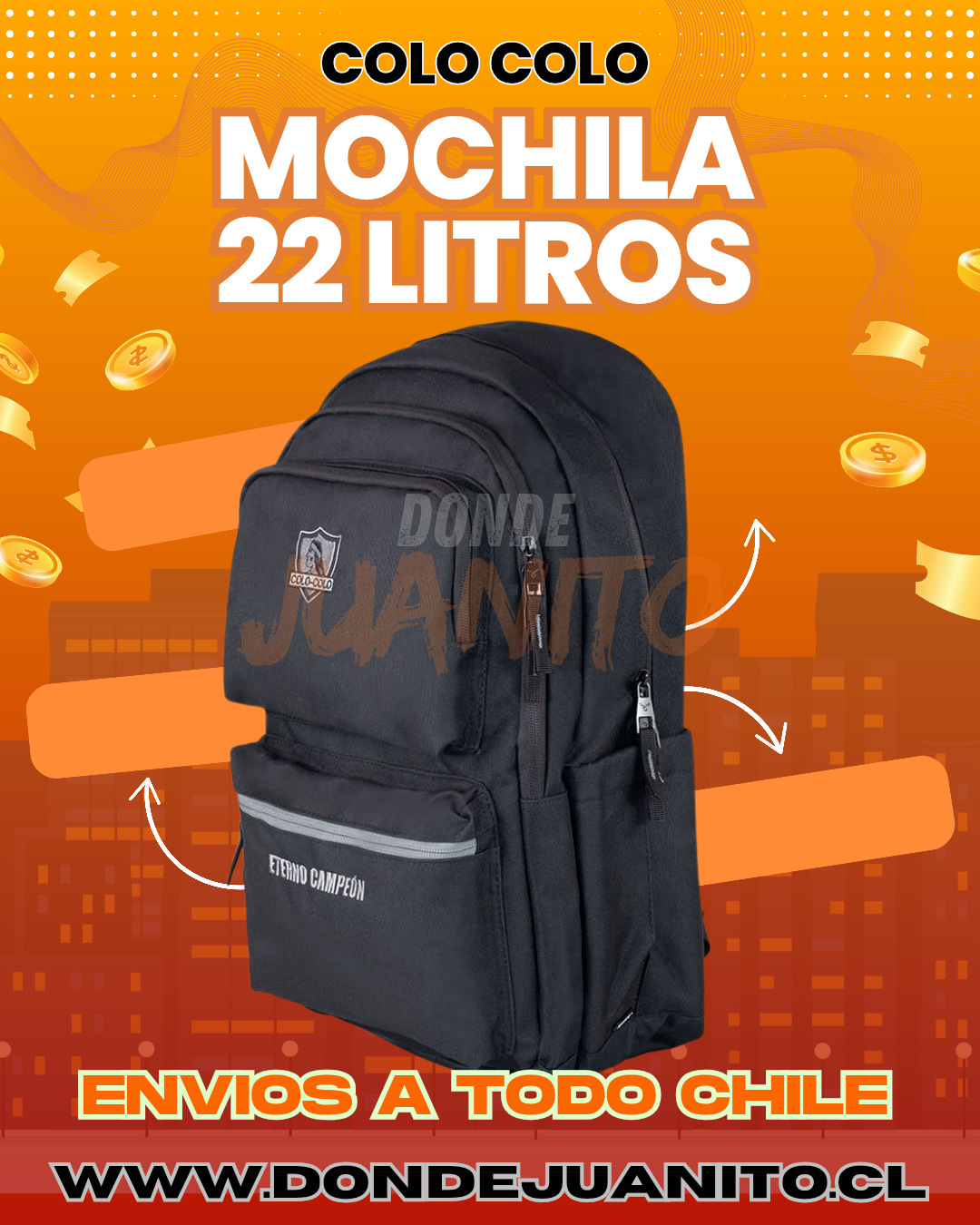 MOCHILA  COLO COLO POCKETS ULTRA MOOSE E 2026