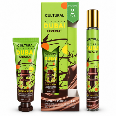 Set Cultural Dubai Chocolat – Perfume 35 ml + Shower Gel 30ml