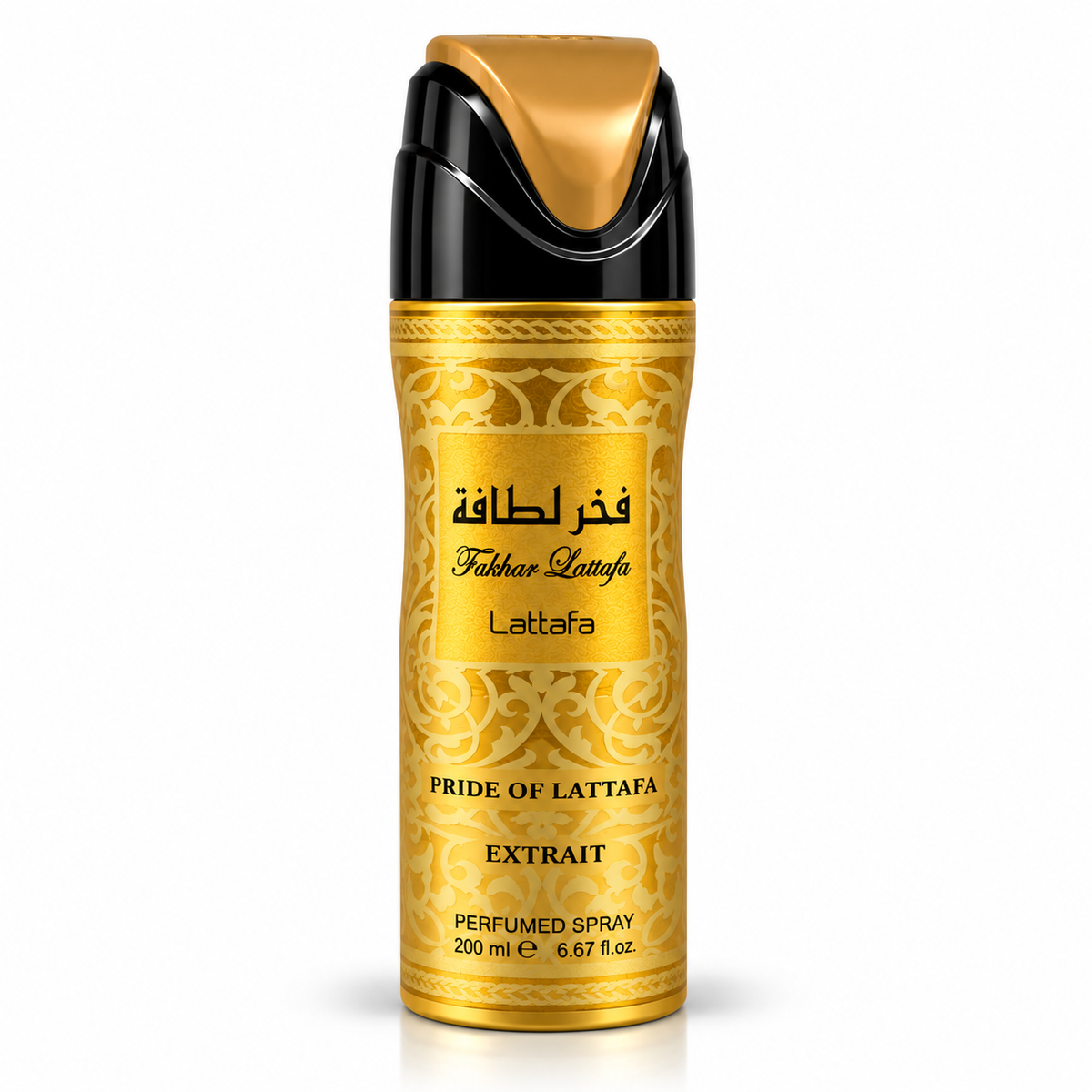 Perfume en Spray Árabe Fakhar Lattafa Extrait 200 ml Hombre | Aroma Especiado, Cálido y Elegante