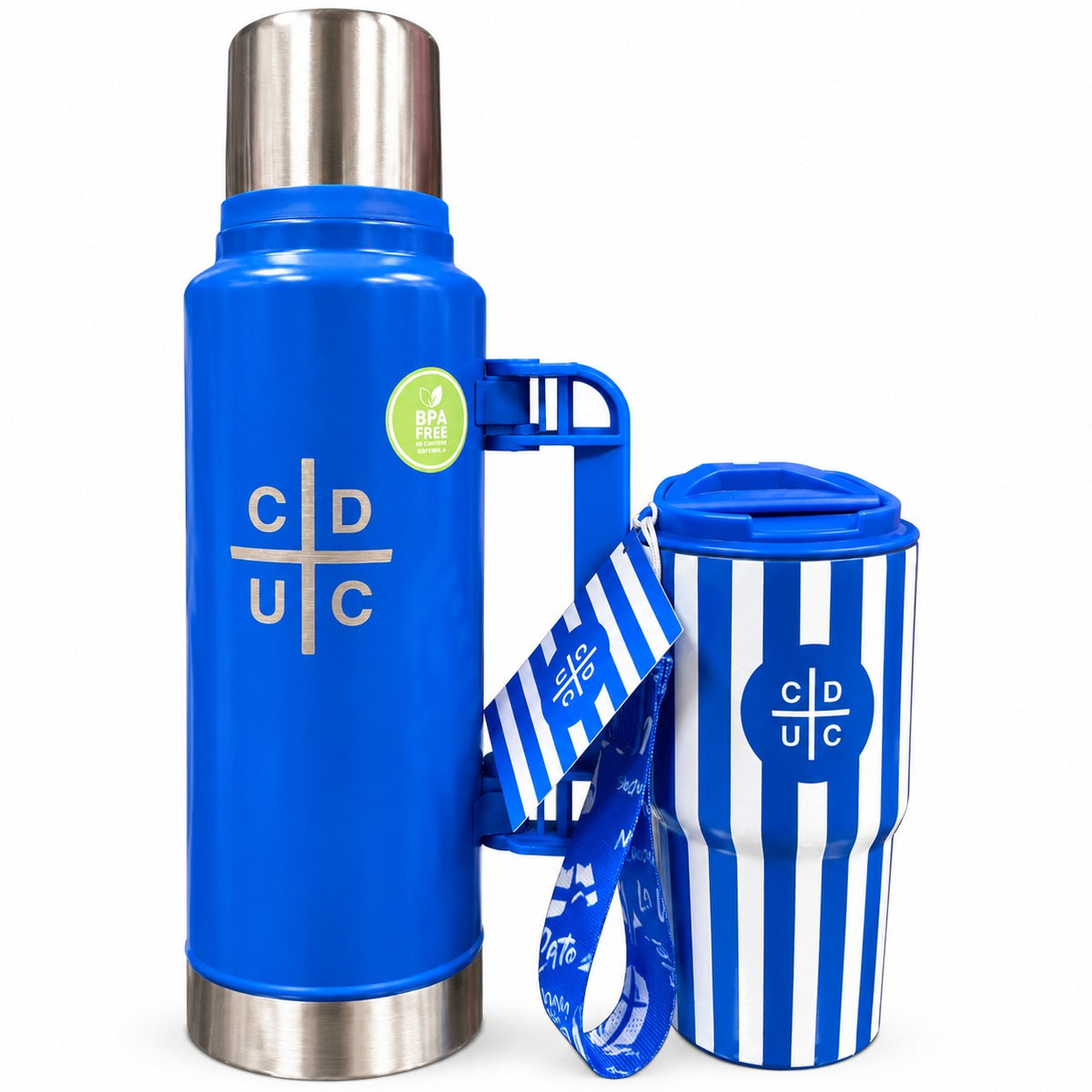 Set Termo + Mug Térmico Universidad Católica UC – Diseño Cruzados
