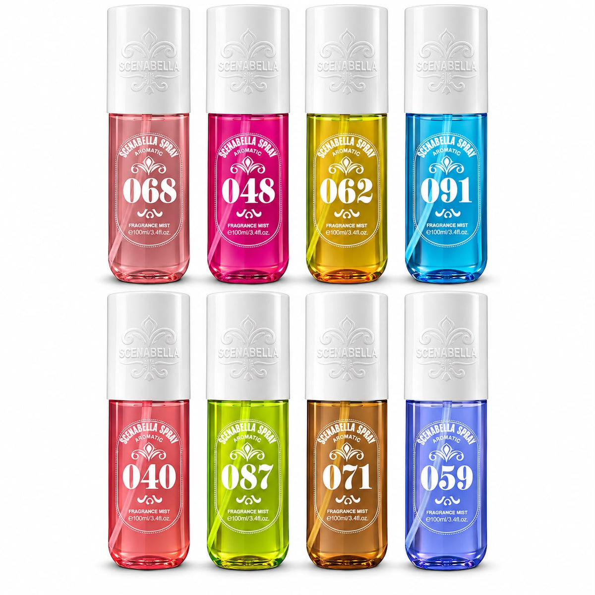 Pack 5 SOL – FRAGRANCE MIST 100 ML surtidos
