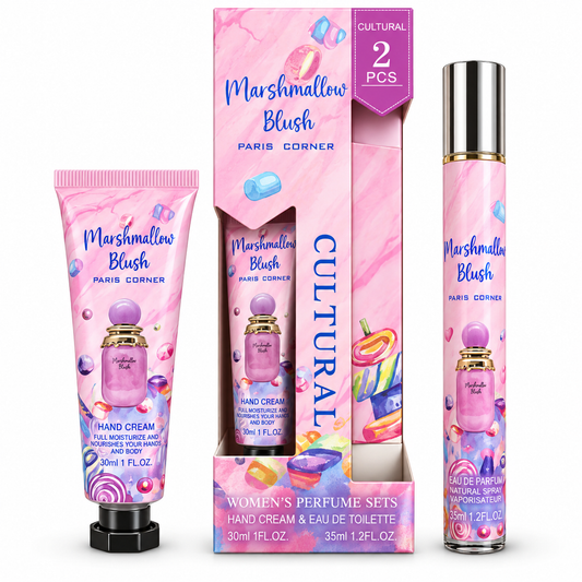 Set Marshmallow Blush – Perfume 35 ml + Crema de Manos 30 ml