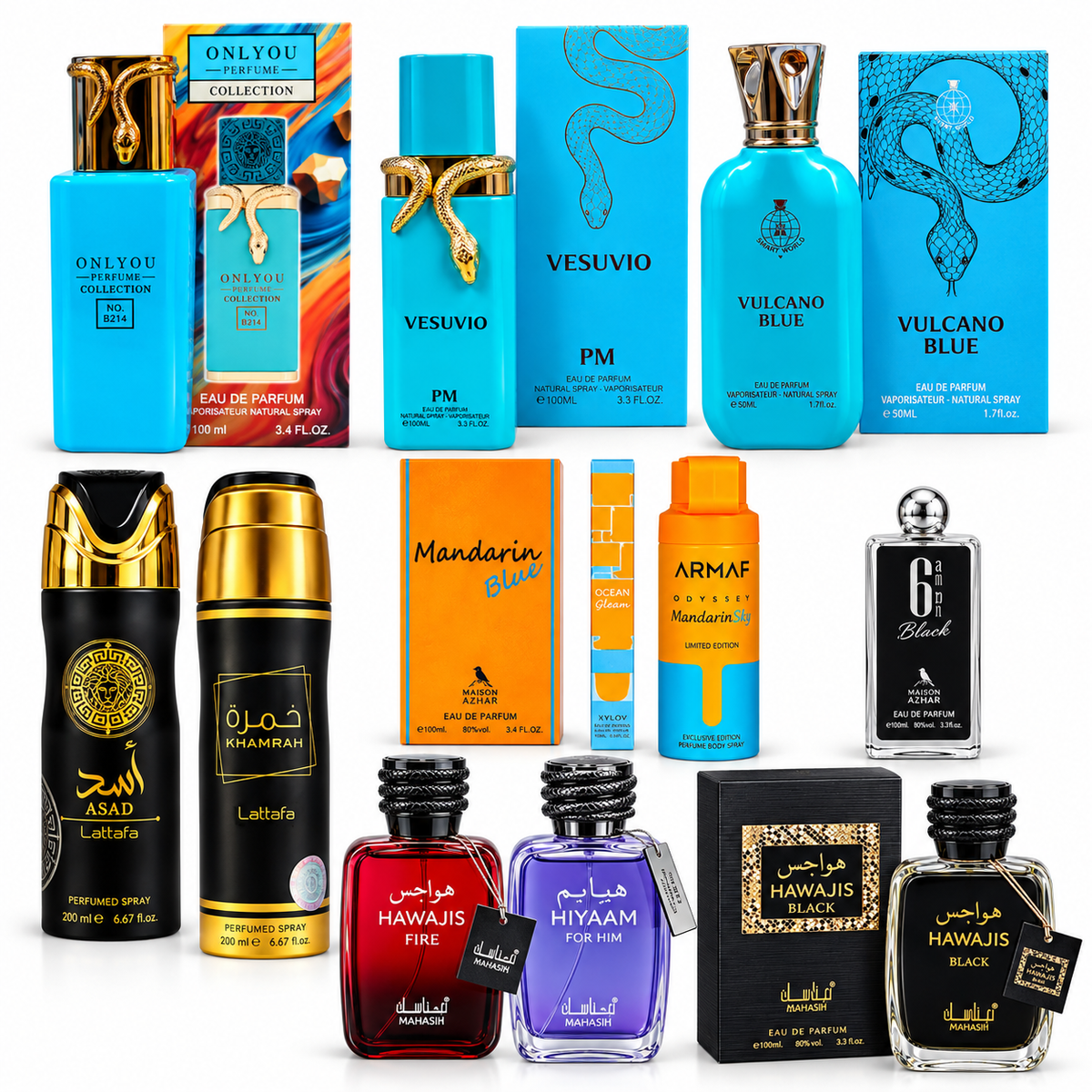 PROMOCIÓN HOMBRE – 12 PRODUCTOS AROMAS TENDENCIA