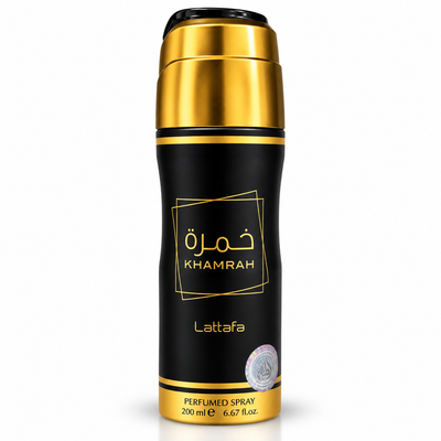 Perfume en Spray Árabe Khamrah Lattafa 200 ml Unisex | Aroma Dulce, Especiado y Gourmand