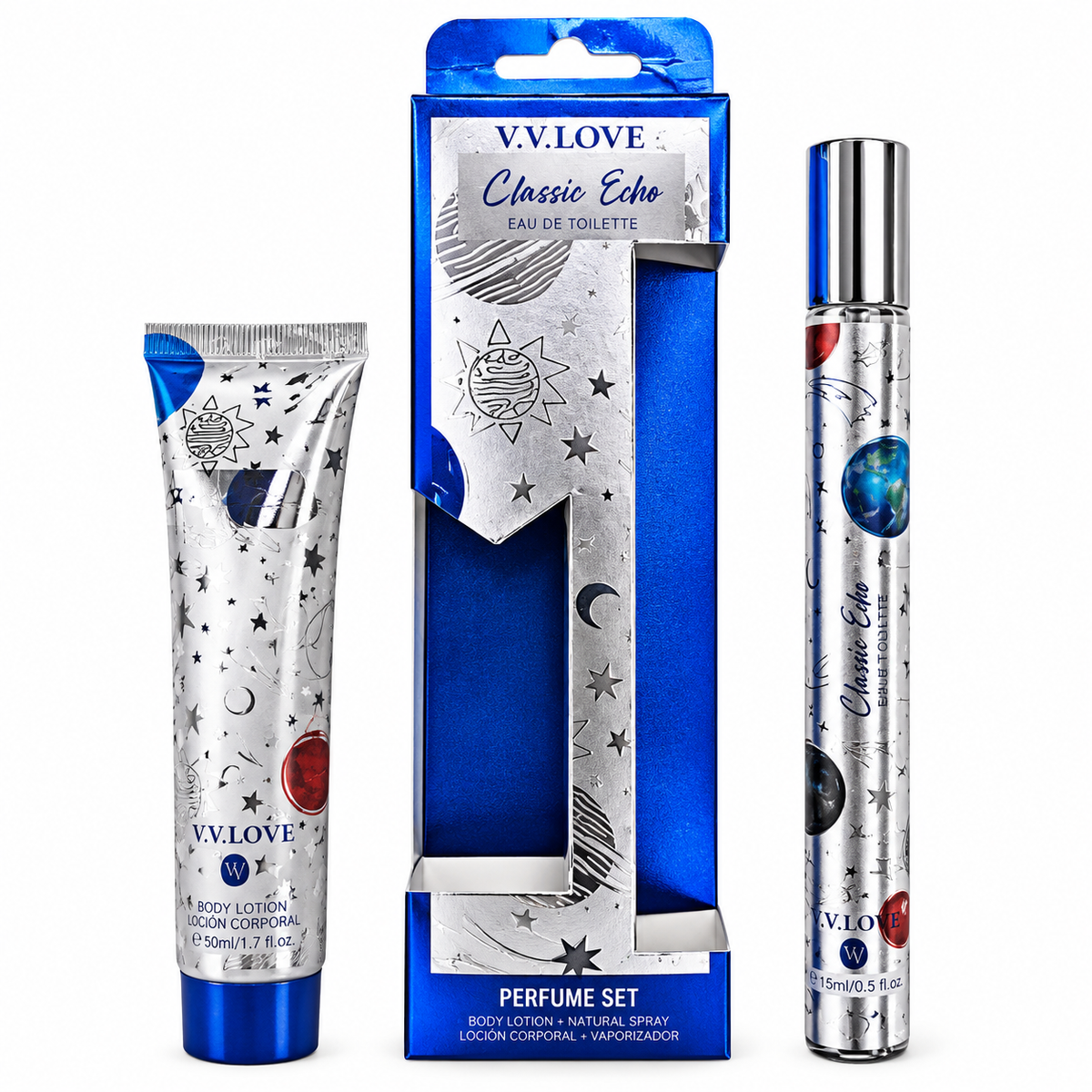 Set V.V. Love Classic Echo – Eau de Toilette 15 ml + Loción Corporal 50 ml