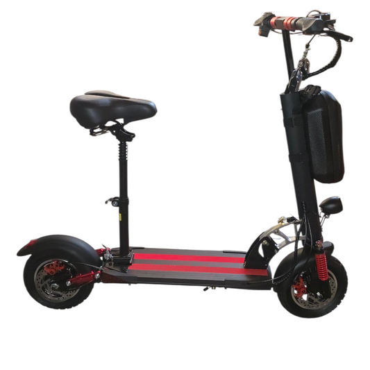 Scooter elerctrico con asiento plegable recargable 50km/h