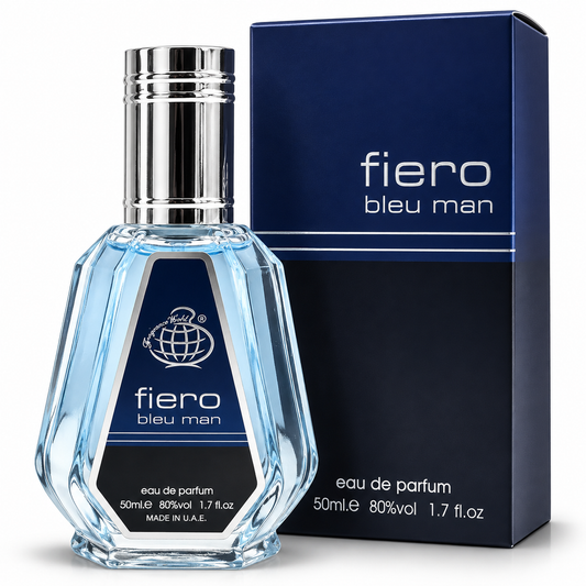 Perfume Árabe Fiero Bleu Man 50 ml – Inspirado en Dior Sauvage