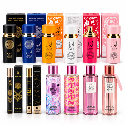 Lote  12 Productos Surtidos perfumeria splash-perfumes 100ml-perfume cartera