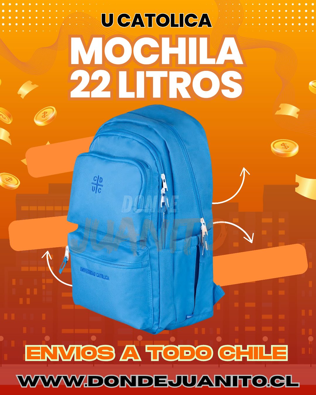 MOCHILA U CATOLICA POCKETS ULTRA MOOSE E 2026