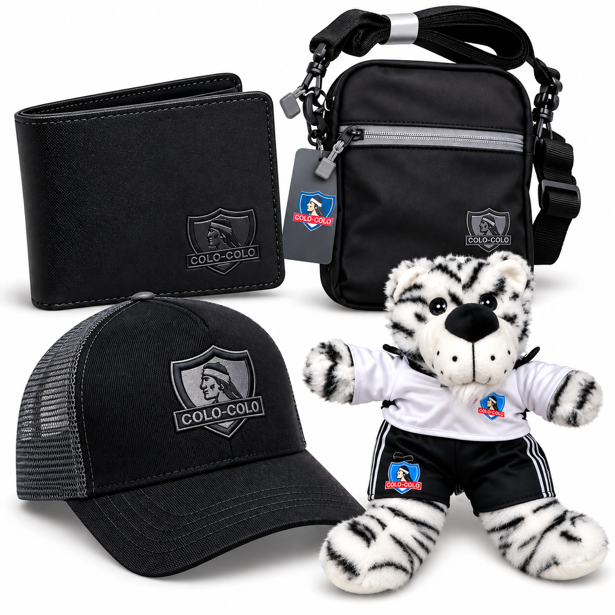 Promoción Colo-Colo con productos para hinchas del Cacique 4 productos